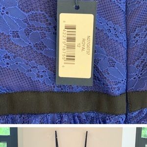 NWT | Sleeveless Lace Gown